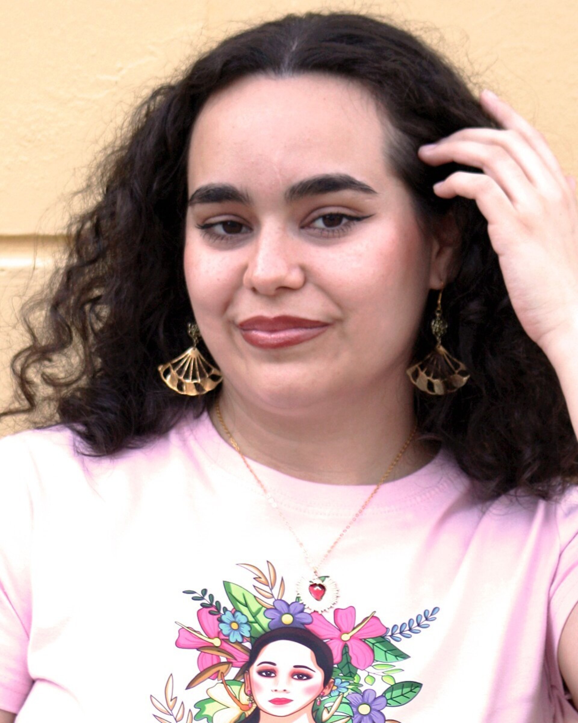 Pendientes Abanicos De Colores - 5